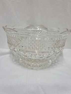 Vintage Hocking Wexford Centerpiece Bowl, 10"